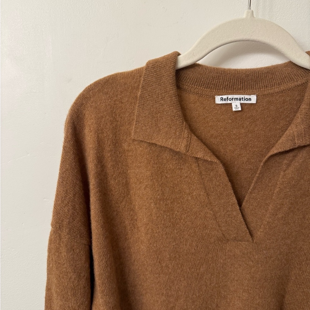 Reformation Polo Sweater